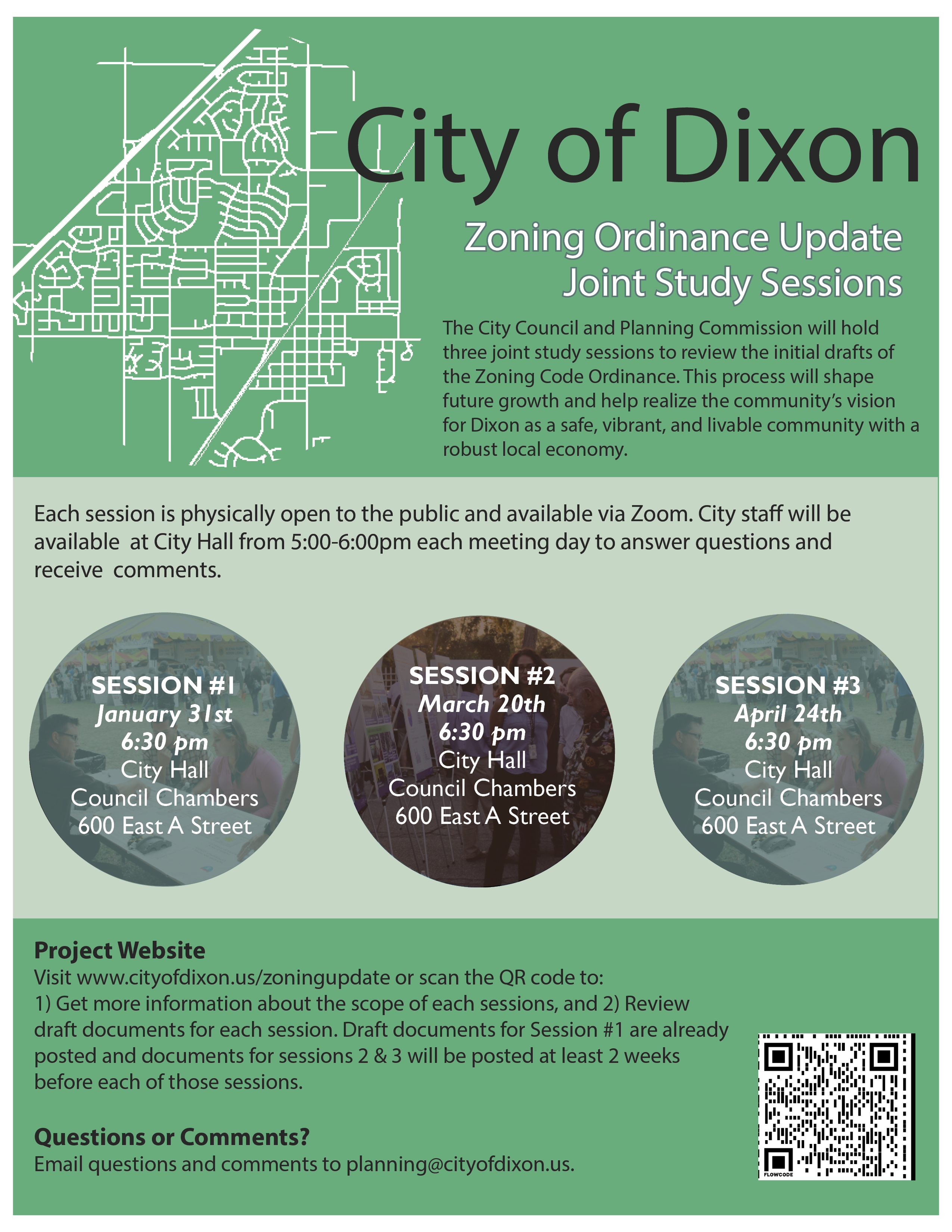 Welcome to the Official Website of the City of Dixon, CA - Zoning Ordinance  and Zoning Map Update